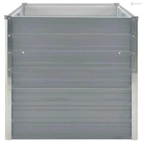 Kerti magaságyás horganyzott acélból 160x80x77cm szürke