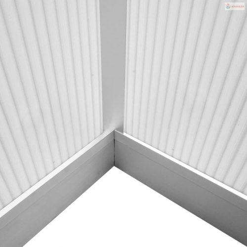 Megerősített alumínium melegház 10,53 m²