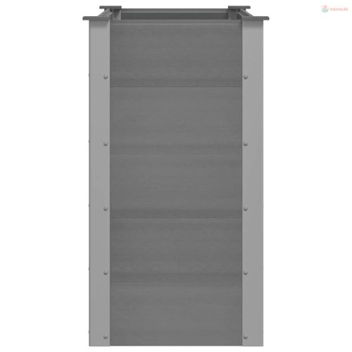 Szürke WPC kerti magaságyás 100 x 50 x 91 cm