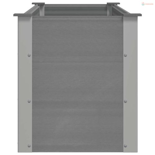 Szürke WPC kerti magaságyás 150 x 50 x 54 cm