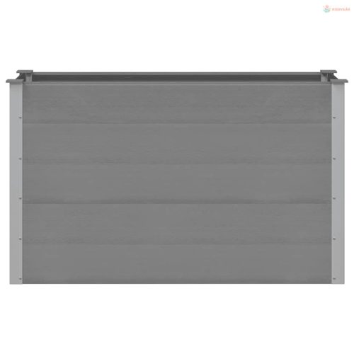 Szürke WPC kerti magaságyás 150 x 50 x 91 cm