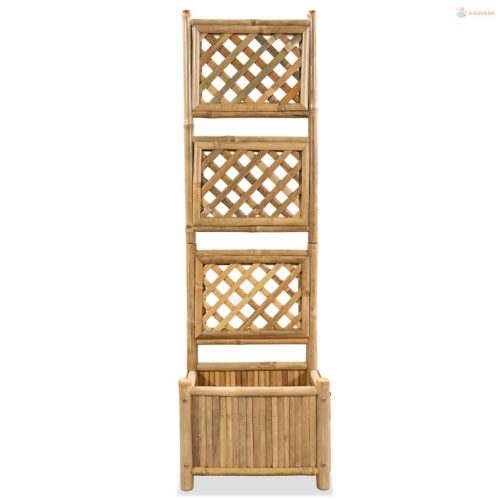 Bambusz kerti magaságyás apácaráccsal 40 cm