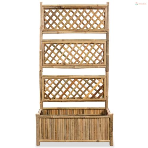 Bambusz kerti magaságyás apácaráccsal 70 cm