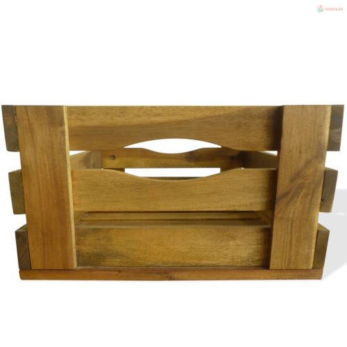 2 részes tömör akác almásláda garnitúra