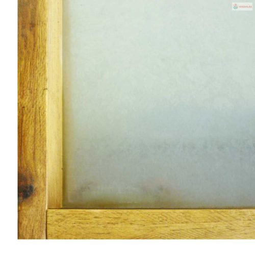 Tömör akác és cink ültetőpad 2 polccal