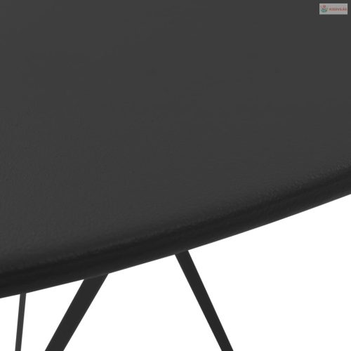 3 darabos fekete acél bisztrószett