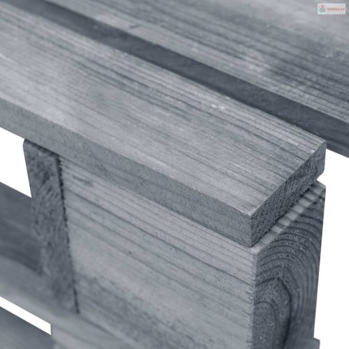 Szürke fa kerti raklapzsámoly