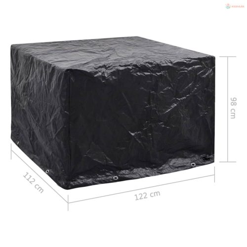 Kerti bútor huzat 8 fűzőlyukkal 122 x 112 x 98 cm