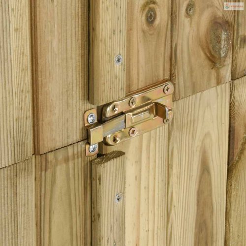 Fenyőfa kerti szerszámtároló fészer 85 x 48 x 177 cm