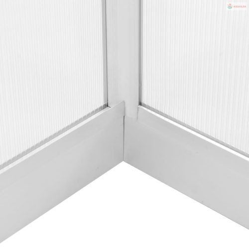 Alumínium melegház 362 x 190 x 195 cm 13,41 m³