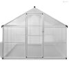 Alumínium melegház 481 x 250 x 195 cm 23,44 m³