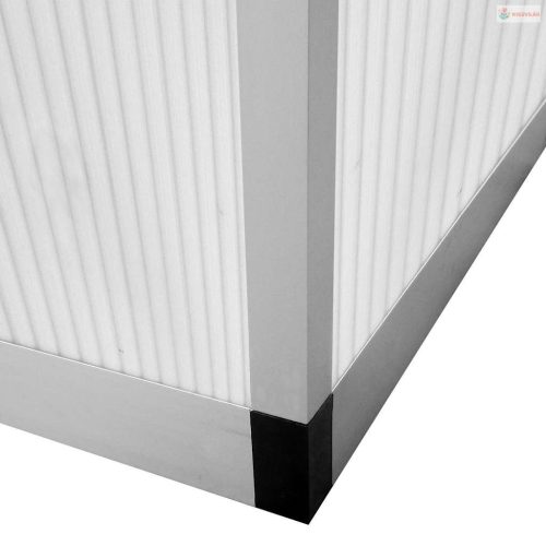 Alumínium melegház 481 x 250 x 195 cm 23,44 m³