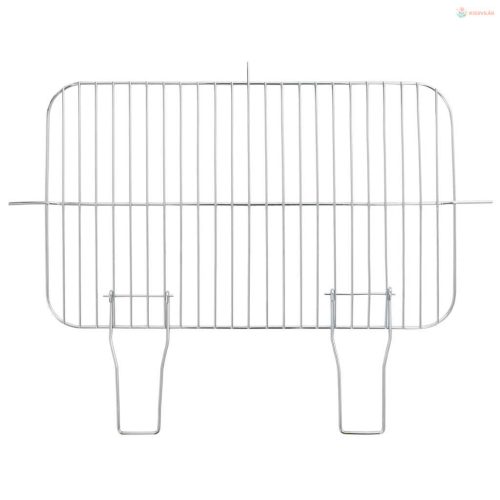 Faszenes grillezőállvány kerekekkel