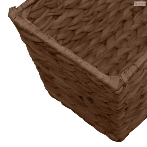 2 db barna vízijácint virágkaspó