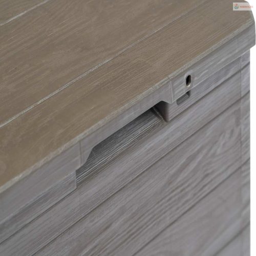 Barna kerti tárolóláda 90 L