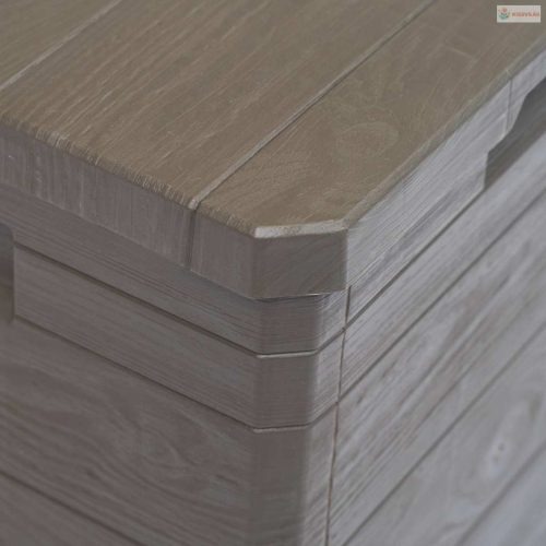 Barna kerti tárolóláda 90 L