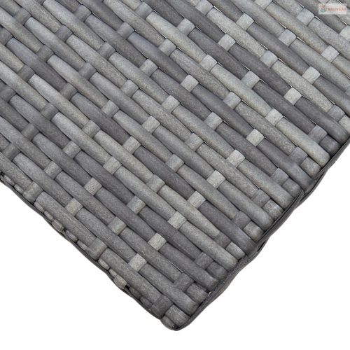 Szürke összecsukható polyrattan ülőke