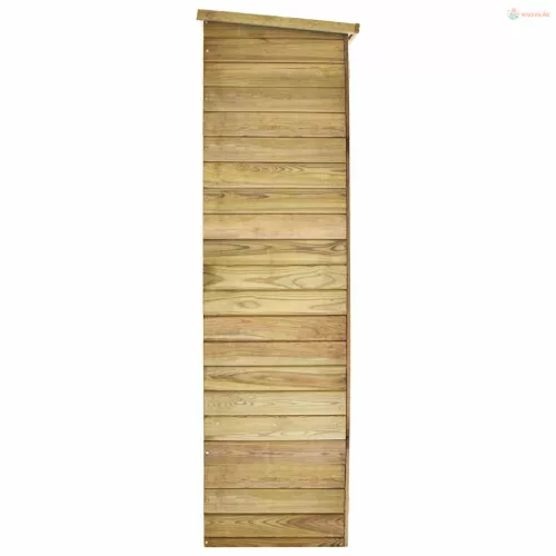 Kerti impregnált fenyőfa szerszámoskamra 123 x 50 x 171 cm