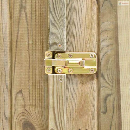 Kerti impregnált fenyőfa szerszámoskamra 123 x 50 x 171 cm