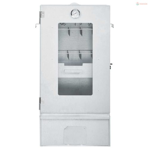 BBQ füstölő 1 kg faaprítékkal 44,5 x 29 x 83 cm