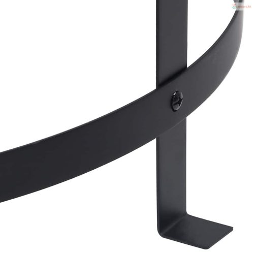 Rozsdamentes acél kültéri tűztál grillráccsal 76 cm