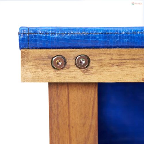 Tömör akácfa tűzifatároló 105 x 38 x 115 cm