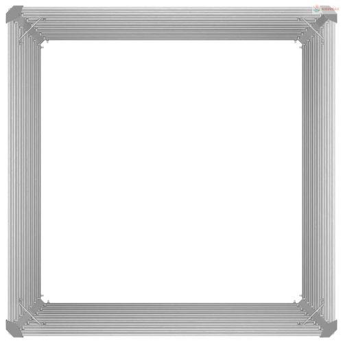 Zöld horganyzott acél kerti magaságyás 100 x 100 x 77 cm