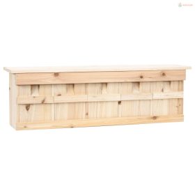 5 kamrás fenyőfa verébház 68 x 15 x 21 cm