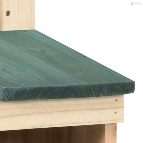 4 db fenyőfa madárház 12 x 16 x 20 cm