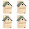 4 db fenyőfa madárház 23 x 19 x 33 cm