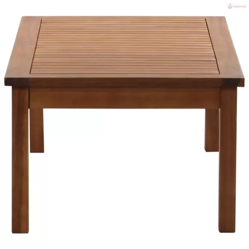 4-részes tömör akácfa kerti társalgószett