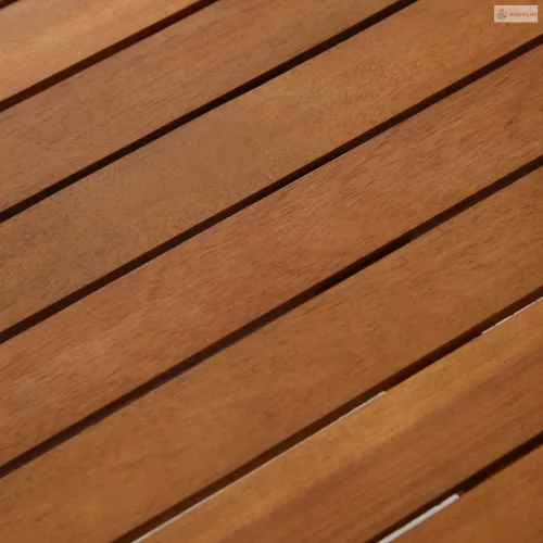 4-részes tömör akácfa kerti társalgószett