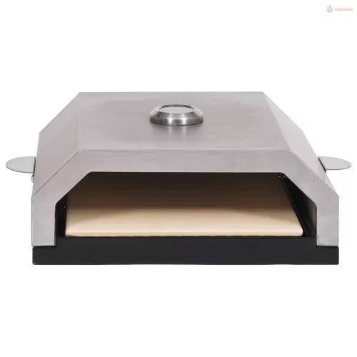 Pizzasütő kerámialappal gázüzemű/faszenes grillezőhöz