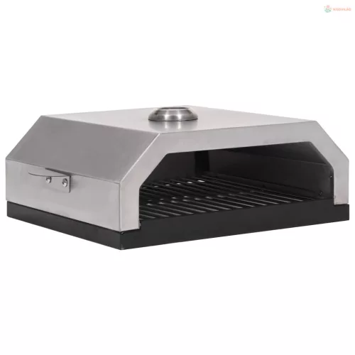 Pizzasütő kerámialappal gázüzemű/faszenes grillezőhöz