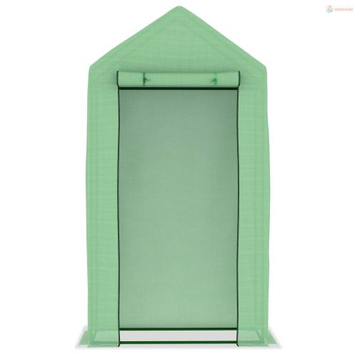 0,5 m²-es acélvázas melegház 1 x 0,5 x 1,9 m