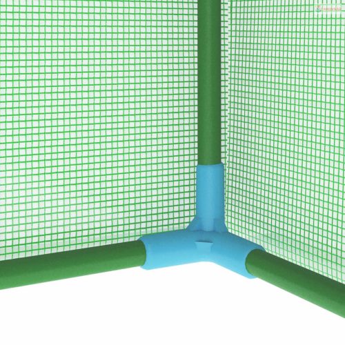 0,5 m²-es acélvázas melegház 1 x 0,5 x 1,9 m