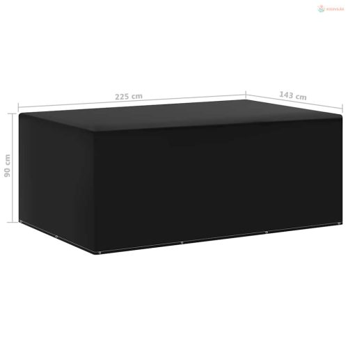 Kerti bútor huzat 7 fűzőlyukkal 143 x 225 x 90 cm