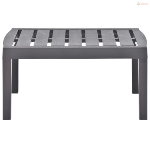 Mokka műanyag kerti asztal 78 x 55 x 38 cm