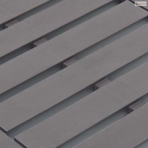 Mokka műanyag kerti asztal 78 x 55 x 38 cm