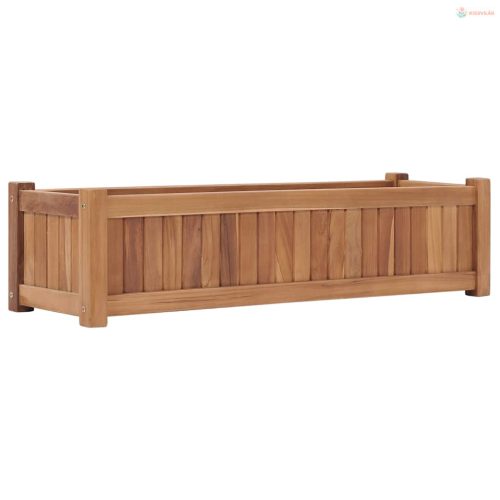 Tömör tíkfa magaságyás 100 x 30 x 25 cm