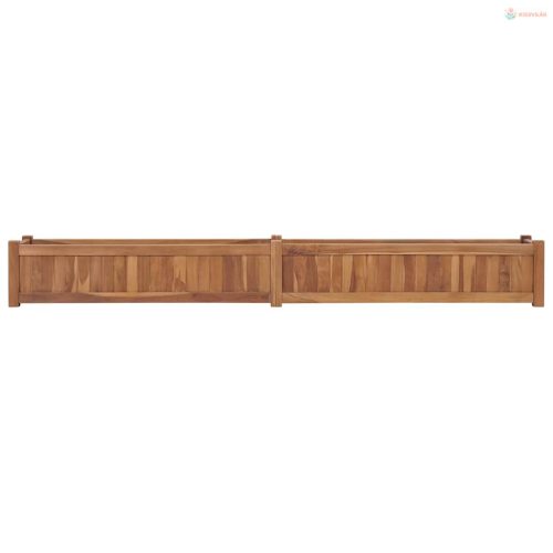 Tömör tíkfa magaságyás 200 x 30 x 25 cm