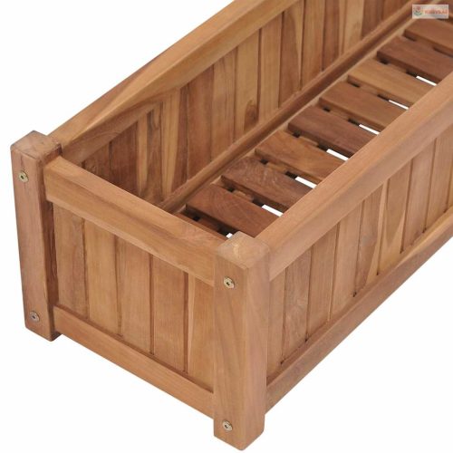 Tömör tíkfa magaságyás 200 x 30 x 25 cm