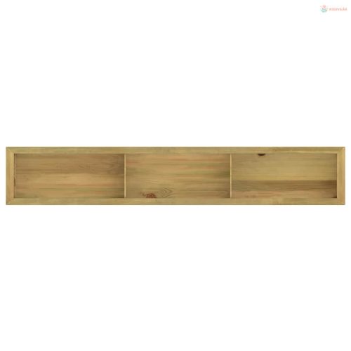 Impregnált fenyőfa magaságyás 291 x 50 x 50 cm