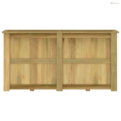 Impregnált fenyőfa magaságyás 196 x 50 x 100 cm