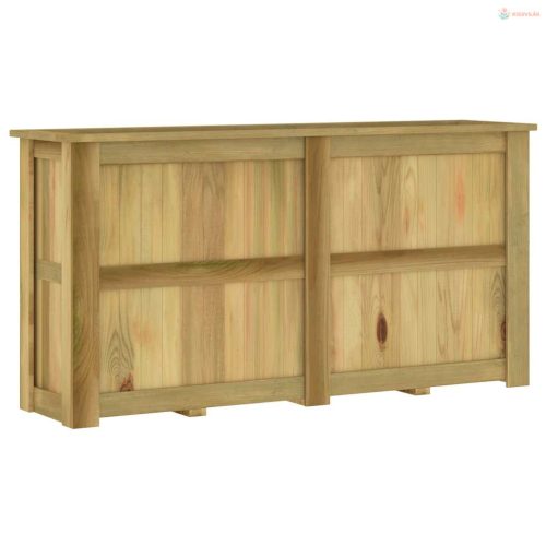 Impregnált fenyőfa magaságyás 196 x 50 x 100 cm