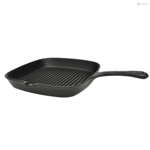 Öntöttvas grillserpenyő 24 x 23 cm