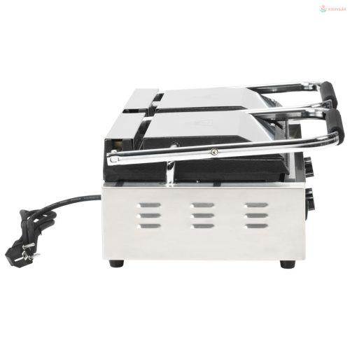 Dupla kontaktgrill rozsdamentes acélból 3600 W 57x30,5x20 cm