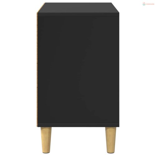 Macska Ház Fekete 51 x 30 x 52 cm Faanyag