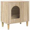 Macska Ház Sonoma 51 x 30 x 52 cm Faanyag