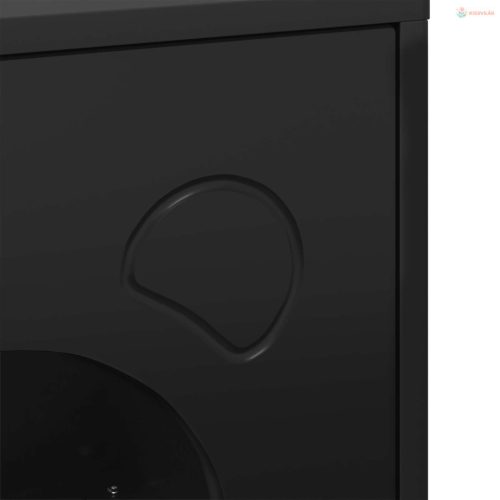 Macska Ház Fekete 42,5 x 40 x 53 cm Faanyag